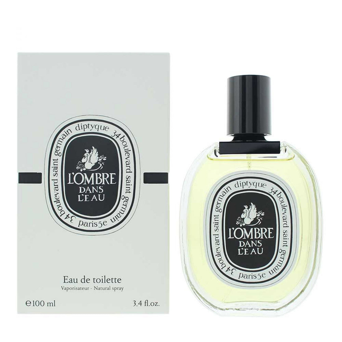Diptyque L'Ombre dans l'Eau Eau de Toilette 100 ml parfymflaska