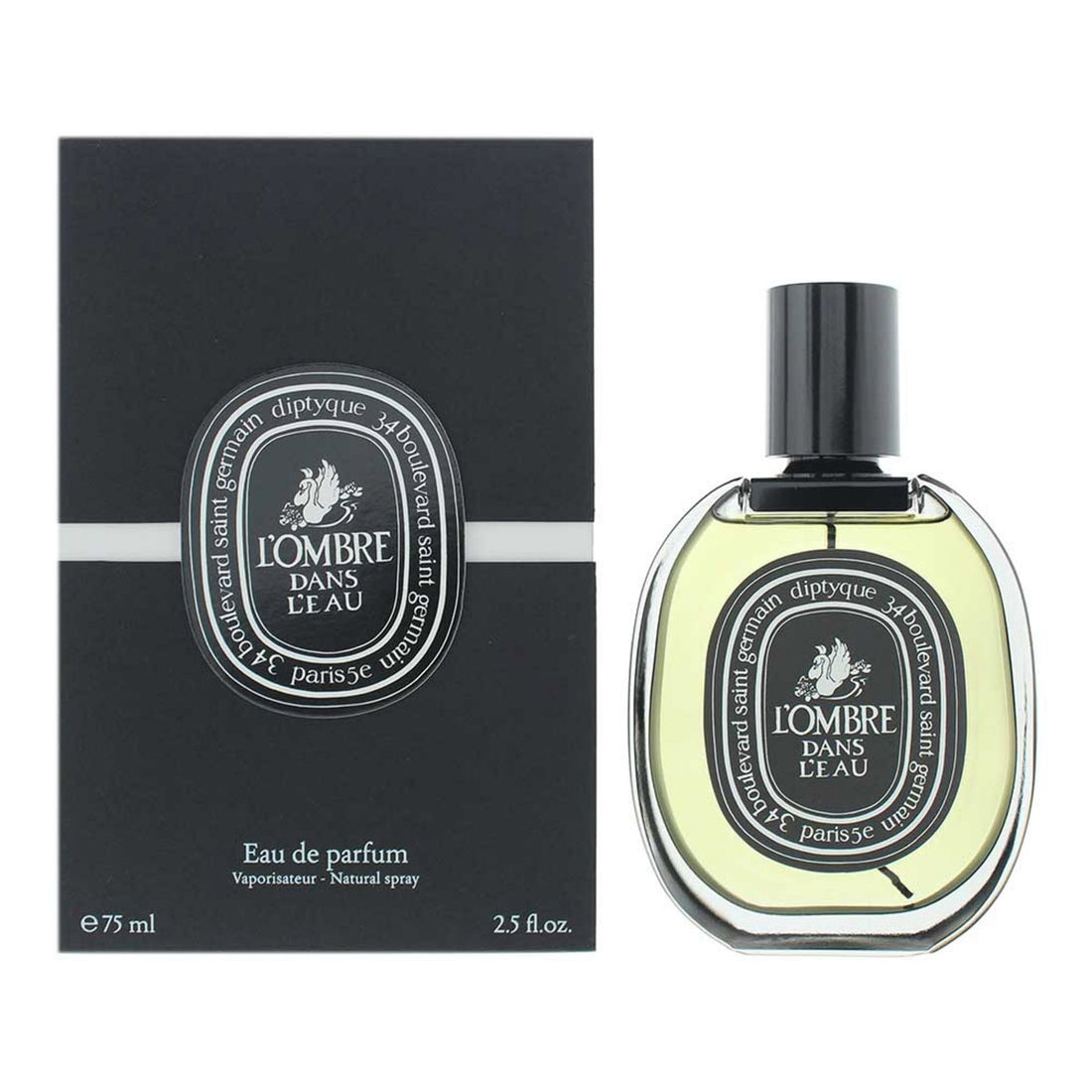 Diptyque L'Ombre dans l'Eau Eau de Parfum 75 ml parfymflaska