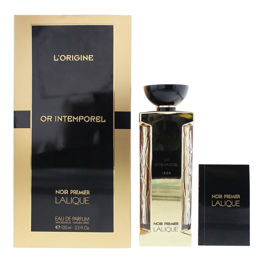 Lalique Noir Premier Or Intemporel 1888 Eau de Parfum 100 ml parfymflaska