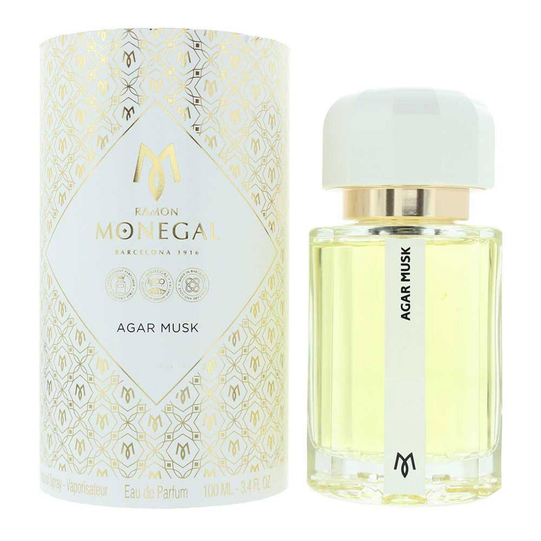 Ramon Monegal Agar Musk Eau de Parfum 100 ml parfymflaska