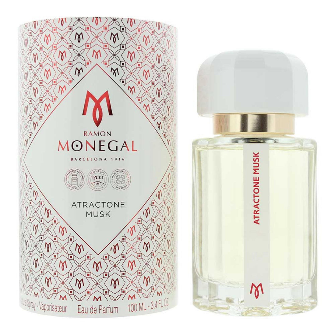 Ramon Monegal Atractone Musk Eau de Parfum 100 ml parfymflaska