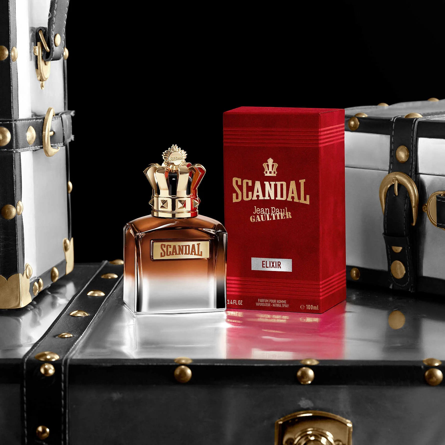 Jean Paul Gaultier Scandal pour Homme Elixir Parfum 100 ml detaljbild
