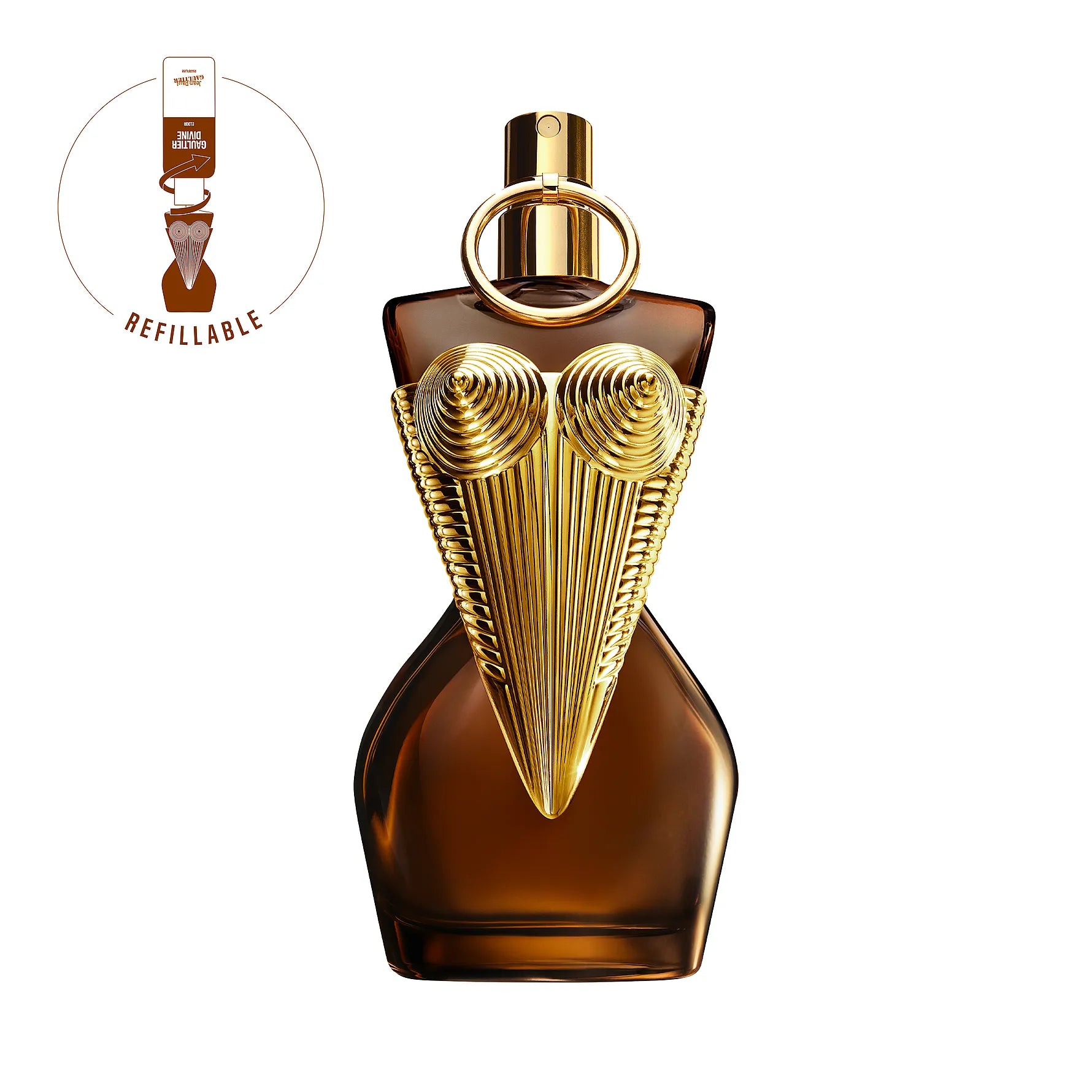Jean Paul Gaultier Gaultier Divine Elixir Parfum 50 ml parfymflaska