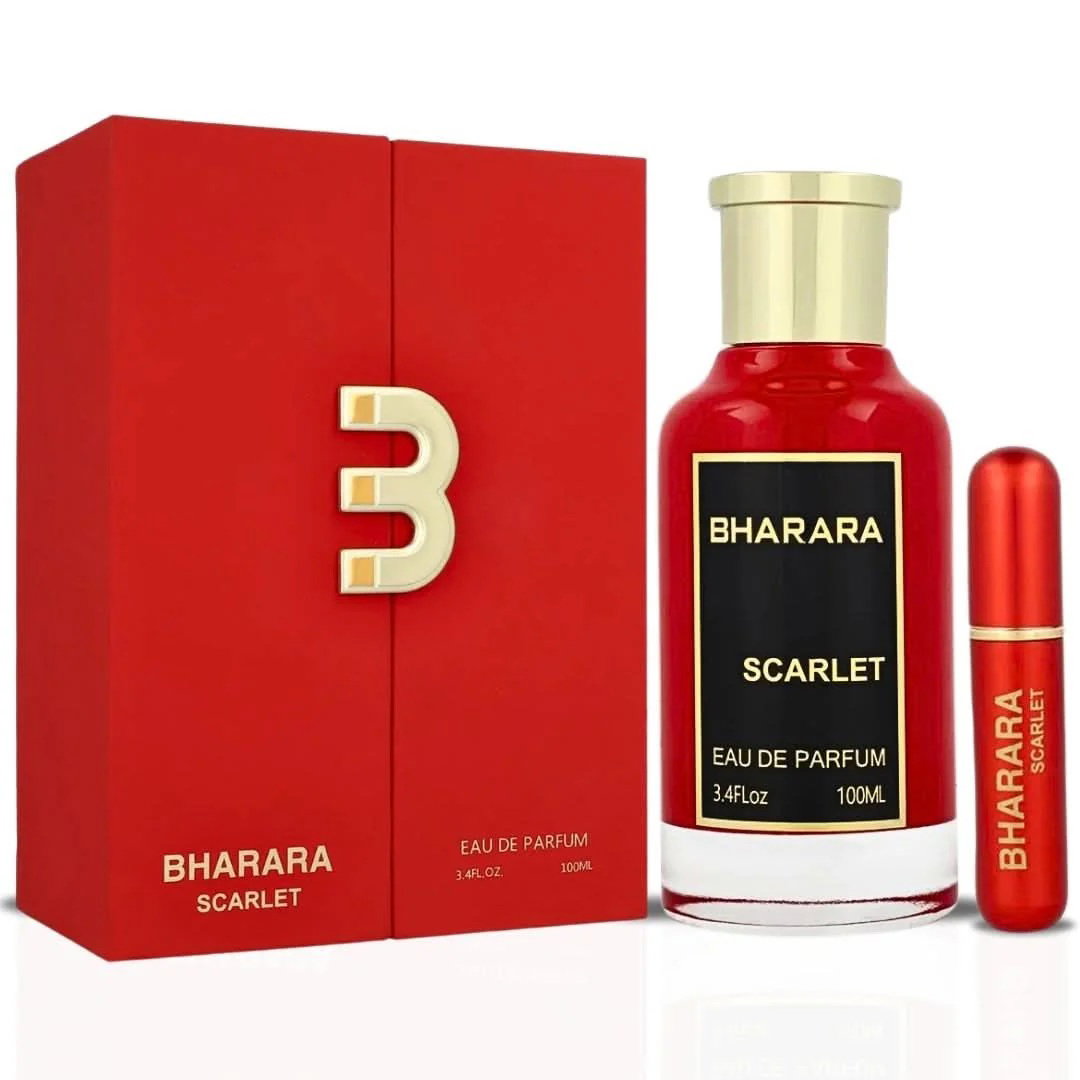Bharara Scarlet Eau de Parfum 100 ml parfymflaska