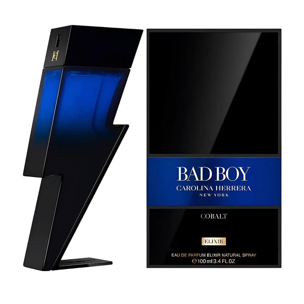 Carolina Herrera Bad Boy Cobalt Elixir Eau de Parfum 100 ml parfymflaska