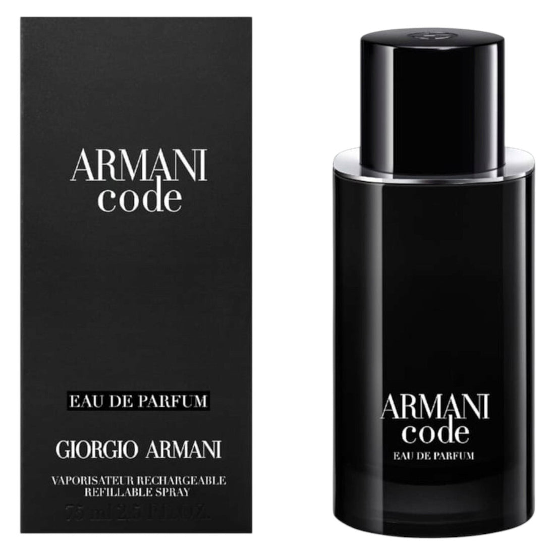 Giorgio Armani Code Eau de Parfum 75 ml (Påfyllningsbar)