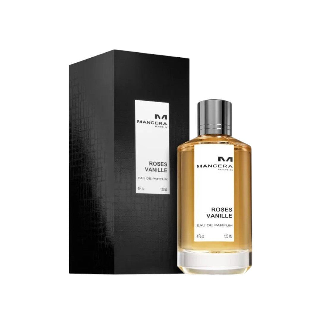 Mancera Roses Vanille Eau de Parfum 120 ml parfymflaska