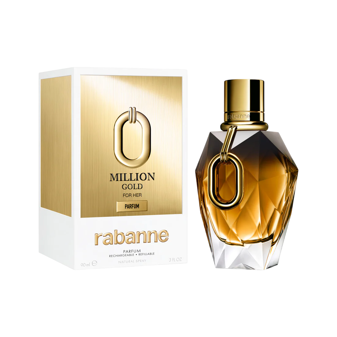 Paco Rabanne, Million Gold, Parfym, För kvinnor, 90 ml