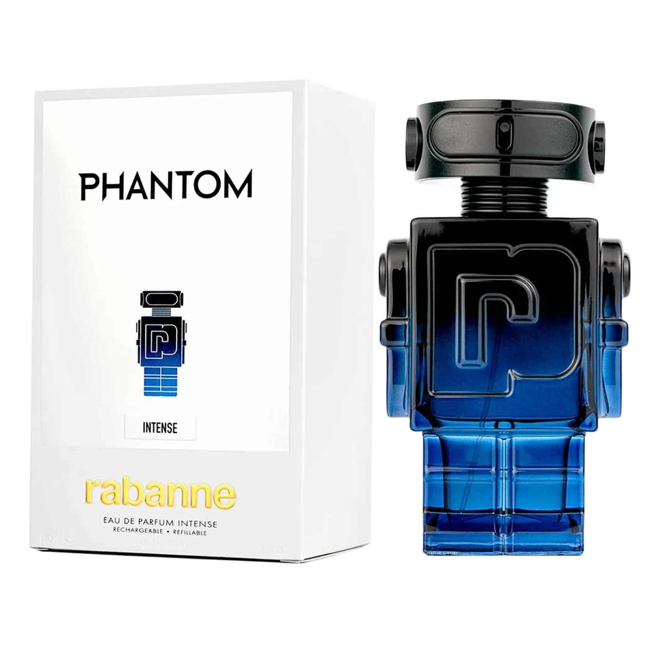 Paco Rabanne – Phantom Intense – Eau de Parfum – 150 ml (Påfyllningsbar)